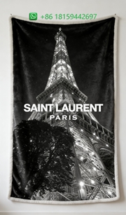 Yves Saint Laurent Throw Blankets